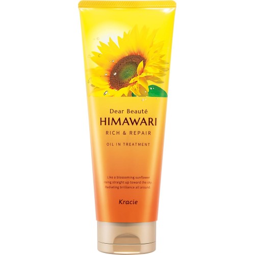 KRACIE Маска с растительным комплексом для поврежденных волос, с цветочным ароматом и нотками черной смородины и грейпфрута, 200 г