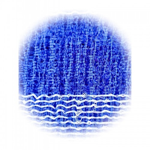 NYLON TOWEL SUPER REGULAR 120 Мочалка для тела средней жесткости, синяя NYLON TOWEL SUPER REGULAR 120 Мочалка для тела средней жесткости, синяя