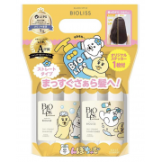 KOSE Bioliss Pure Retouch Pair Silky Straight Set Набор по уходу за волнистыми волосами восстанавливающий и увлажняющий с экстрактом персика: шампунь и кондиционер KOSE Bioliss Pure Retouch Pair Silky Straight Set Набор по уходу за волнистыми волосами восстанавливающий и увлажняющий с экстрактом персика: шампунь и кондиционер