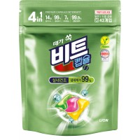 Lion Premium Indoor Drying (Korea) Жидкое средство для стирки в капсулах