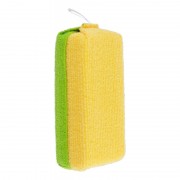 Sponge for bathroom Губка для ванной 2-х сторонняя, жесткая / мягкая, 1шт/уп Sponge for bathroom Губка для ванной 2-х сторонняя, жесткая / мягкая, 1шт/уп