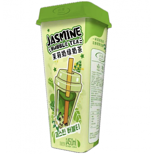 Напиток Zhenchun Молочный чай со вкусом жасмина, 450 мл