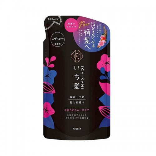 KRACIE Кондиционер для поврежденных волос, разглаживающий, с ароматом цветущей горной вишни, 330г