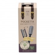 POCKETTA HAIR BRUSH Щетка массажная для волос компактная складная POCKETTA HAIR BRUSH Щетка массажная для волос компактная складная