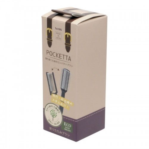 POCKETTA HAIR BRUSH Щетка массажная для волос компактная складная POCKETTA HAIR BRUSH Щетка массажная для волос компактная складная