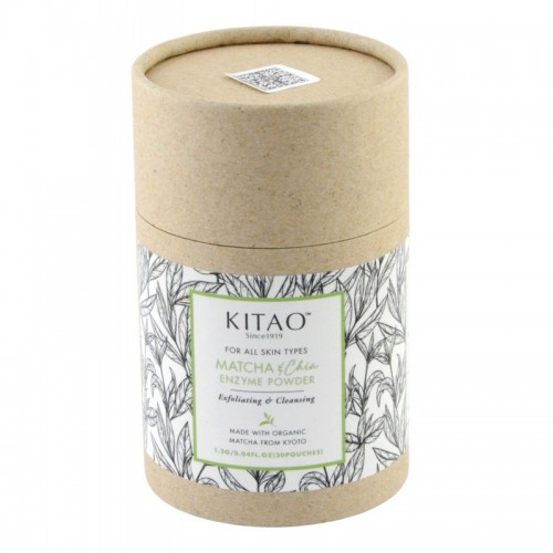 KITAO MATCHA EZYME POWDER Очищающая энзимная пудра для лица (с суперфудами и чаем Матча) KITAO MATCHA EZYME POWDER Очищающая энзимная пудра для лица (с суперфудами и чаем Матча)