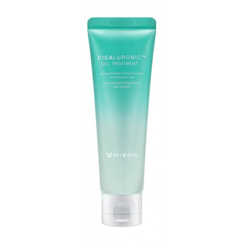 MIZON CICALURONIC GEL TREATMENT Увлажняющий крем-гель для лица с экстрактом центеллы азиатской и гиалуроновой кислотой