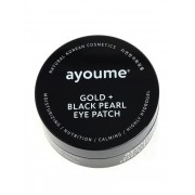 AYOUME GOLD+BLACK PEARL EYE PATCH Маски-патчи для глаз от темных кругов с золотом и черным жемчугом AYOUME GOLD+BLACK PEARL EYE PATCH Маски-патчи для глаз от темных кругов с золотом и черным жемчугом