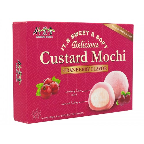 Моти клюква с заварным кремом Bamboo House, 6 шт, 180 г Моти клюква с заварным кремом Bamboo House, 6 шт, 180 г