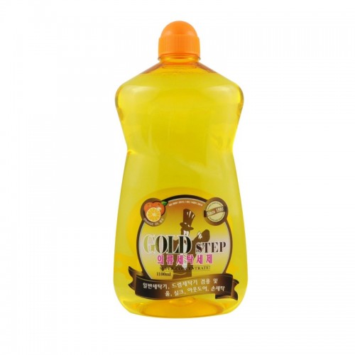  Универсальное жидкое чистящее средство для дома с частицами золота GOLD STEP