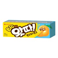 LOTTE Резинка жевательная WHATTA MANGO, пластинки, 23 г