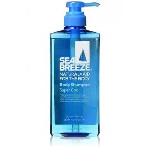Освежающий шампунь для тела, с ментолом Sea Breeze Shiseido, 600мл