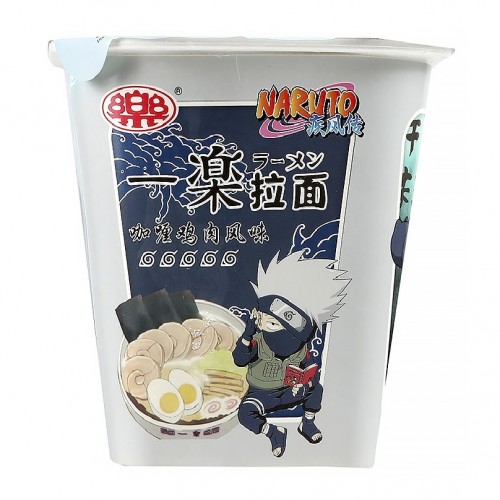 Лапша Наруто Рамен, тушенная курица карри. Коллекция 'ХАКАШИ ХАТАКЕ' NARUTO, стакан 100г