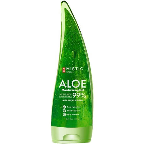 MISTIC Увлажняющий гель 99% с экстрактом Алоэ Вера, 250 мл
