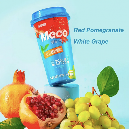 MECO Фруктовый холодный чай со вкусом граната и белого винограда, 400 мл MECO Фруктовый холодный чай со вкусом граната и белого винограда, 400 мл