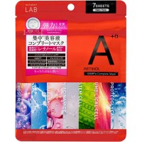 UNLABEL LAB R Complete Mask Концентрированная сывороточная тканевая маска с ретинолом, 7 шт