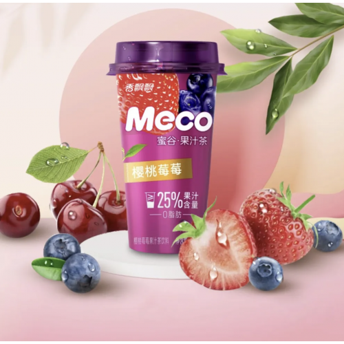 МЕСО Фруктовый холодный чай со вкусом черешни, клубники и черники, 400 мл МЕСО Фруктовый холодный чай со вкусом черешни, клубники и черники, 400 мл