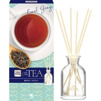 Kobayashi Ароматический диффузор EARL GREY TEA 'Цитрусово-цветочный' (стеклянный флакон + наполнитель + палочки), 70 мл
