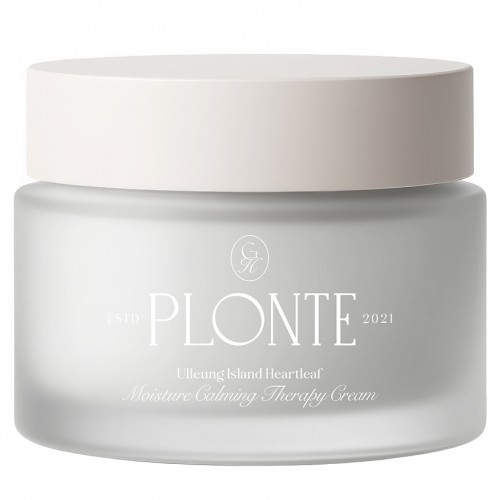 Plonte Интенсивный увлажняющий и восстанавливающий крем для лица с экстрактом хауттюйнии Ulleung Island Heartleaf Moisture Calming Therapy 