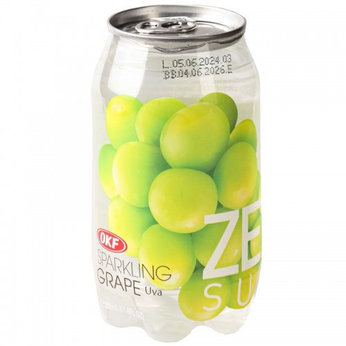 OKF Напиток газированный Sparkling Zero Sugar со вкусом винограда, 350 мл
