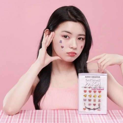 CATCH ME PATCH Blemish Care & Cover Love Yourself Патчи точечные для борьбы с несовершенствами кожи, набор CATCH ME PATCH Blemish Care & Cover Love Yourself Патчи точечные для борьбы с несовершенствами кожи, набор