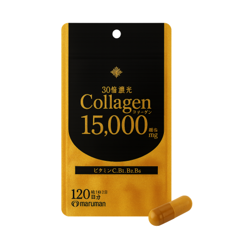 Maruman Коллаген плотный морской 15000, 120 капсул на 30 дней