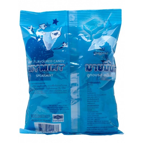 Конфета жевательная Boonprasert 'Mymint' Spermint со вкусом мяты, м/у 280г Конфета жевательная Boonprasert 'Mymint' Spermint со вкусом мяты, м/у 280г
