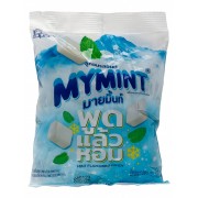 Конфета жевательная Boonprasert 'Mymint' Mint со вкусом мяты, м/у 280г Конфета жевательная Boonprasert 'Mymint' Mint со вкусом мяты, м/у 280г