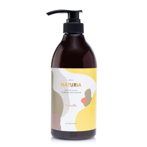 Гель для душа Naturia Ваниль Creamy Milk Body Wash - So vanilla, 750 мл
