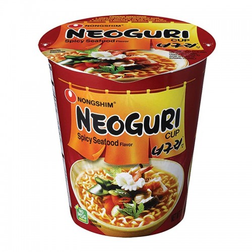 Лапша Нонгшим Неогури острая с морепродуктами (стакан), 62 г