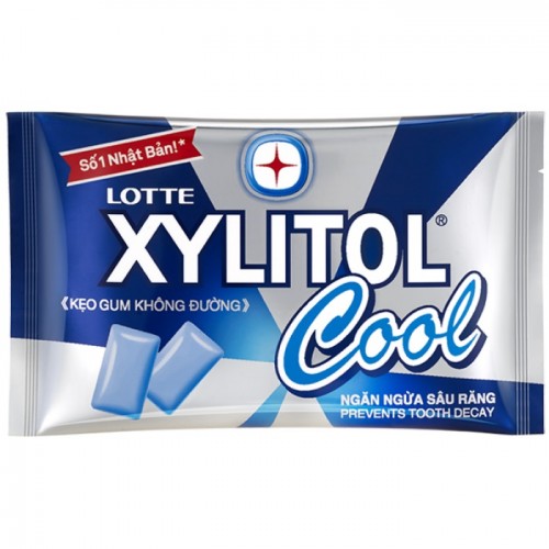 Жевательная резинка Xylitol Cool Mint Прохладная освежающая мята, блистер