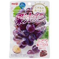 Мармелад жевательный "Meiji" виноград с коллагеном 51г