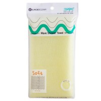SHOWER TOWEL Wave Мочалка для душа, средняя жесткость, 1шт