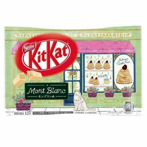 Кит-Кат Нестле со вкусом десерта Монтблан, ограниченная серия, 114,г
