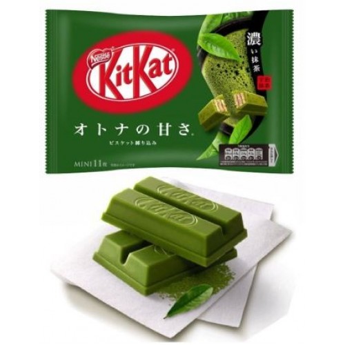 ЯПОНСКИЙ КИТ-КАТ со вкусом зеленого чая (1 шт) ЯПОНСКИЙ КИТ-КАТ со вкусом зеленого чая (1 шт)