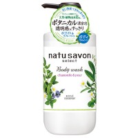 Жидкое мыло для тела KOSE Softymo Natu Savon Body Wash Refresh, освежающее, с натуральными ингредиентами, с ароматом ромашки и груши, 500мл
