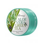 Гидрогелевые патчи для глаз с зеленым чаем и алоэ Esthetic House, 60 шт Гидрогелевые патчи для глаз с зеленым чаем и алоэ Esthetic House, 60 шт