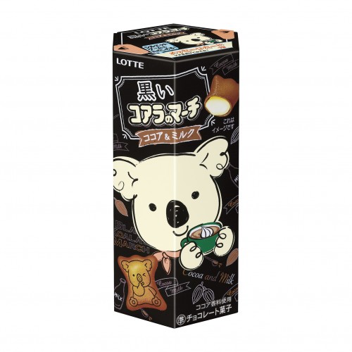 Печенье Black Koala March с какао и молочной начинкой, 48 г