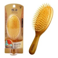 Щетка Ikemoto Head Spa Tsubaki Oil Cushion Brush для волос с маслом камелии