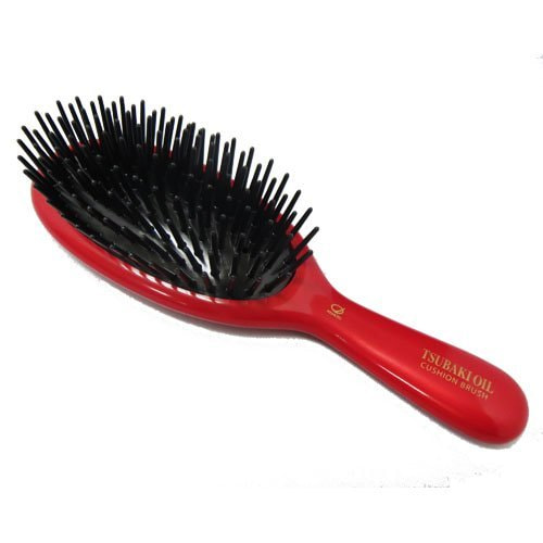 Щетка Ikemoto Tsubaki Oil Cushion Brush для ухода и восстановления поврежденных волос с маслом камелии японской Щетка Ikemoto Tsubaki Oil Cushion Brush для ухода и восстановления поврежденных волос с маслом камелии японской