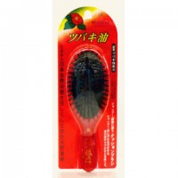 Щетка Ikemoto Tsubaki Oil Cushion Brush для ухода и восстановления поврежденных волос с маслом камелии японской