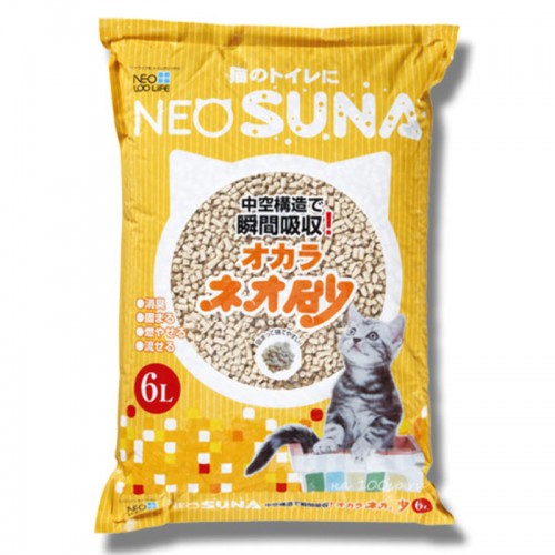 Комкующийся наполнитель KOCHO NEO SUNA 6 л с защитой от запаха