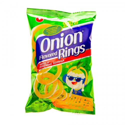 Чипсы Нонгшим луковые кольца, 40 г