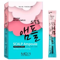 Ампула-филлер против выпадения волос "MD:1" Intensive Peptide Complex Scalp Ampoule (блок 20 шт х 10 мл)