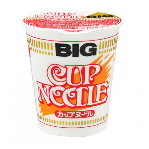 NISSIN Cup Noodle Лапша с креветками и соевым соусом, 59 гр