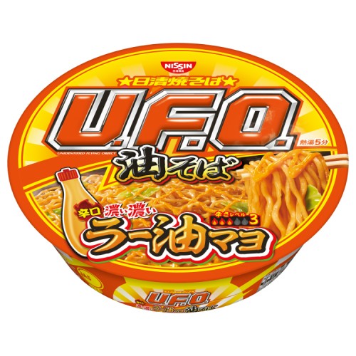 Лапша NISSIN с острым маслом перца чили и майонезом, 113 г