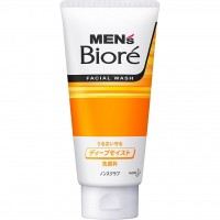 Мужской очищающий гель для лица Kao Men's Biore, 130 г