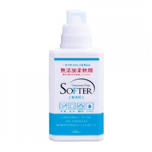 Смягчающий кондиционер для белья KAN 'Fragrance Free Softer' (без аромата) флакон 500 мл