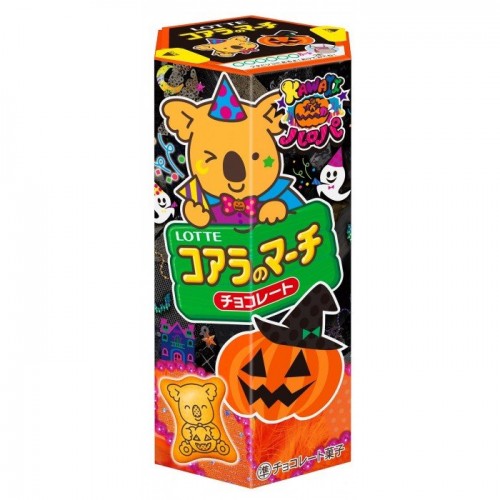 Печенье Koala`s March Enjoy Halloween шоколадная начинка, 48 г