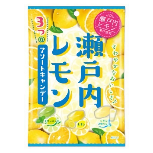 Леденцы SENJAKU Лимонное ассорти (лимон, лимонная мята, лимонный сквош)